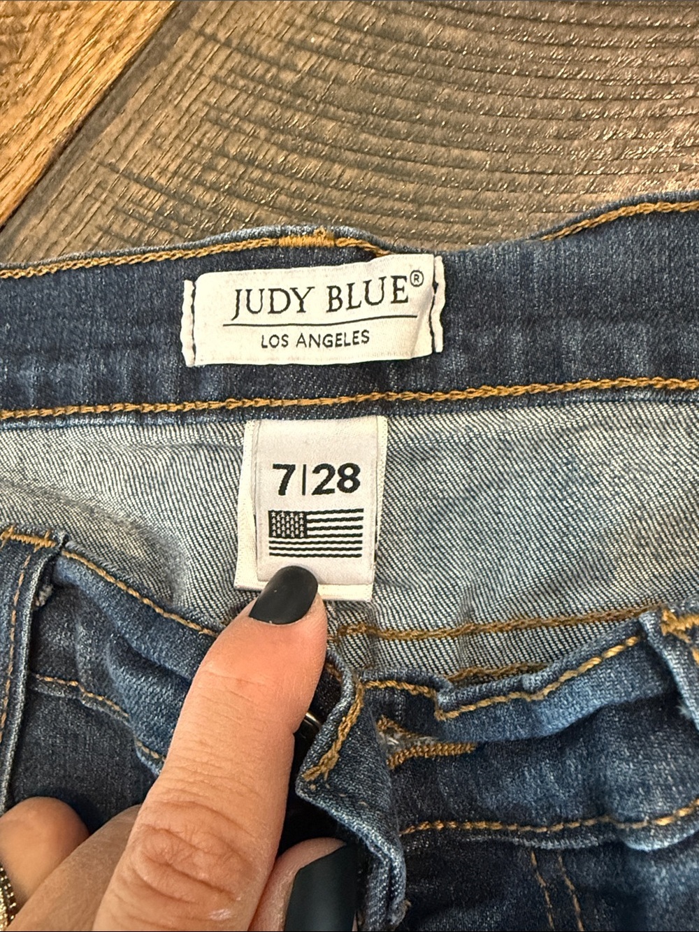 Judy Blue Classic Dark Blue Women's Skinny Jeans - Picture 2 of 6
